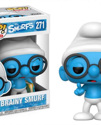 Funko POP! Animation The Smurfs BRAINY SMURF (Quattrocchi) 271
