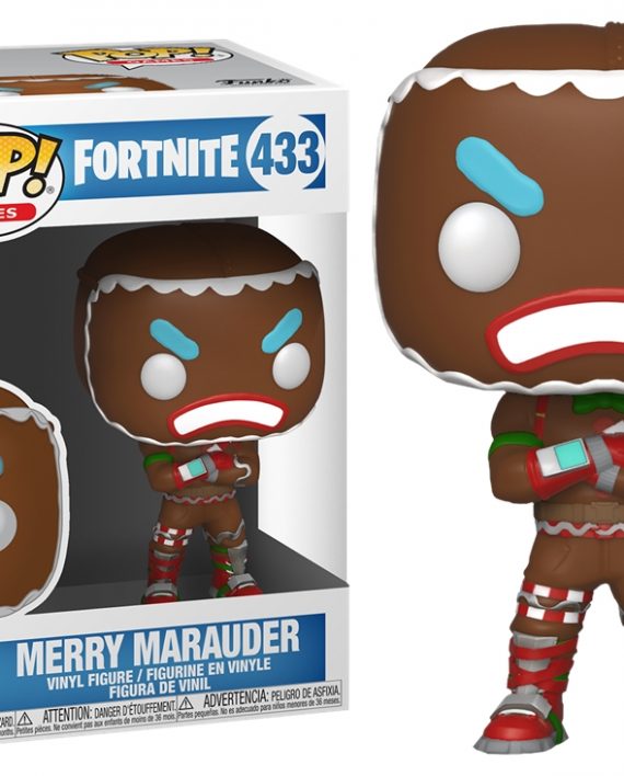 Fortnite Merry Marauder Figure 433 Bobbleheads Nodders Funko Pop - 